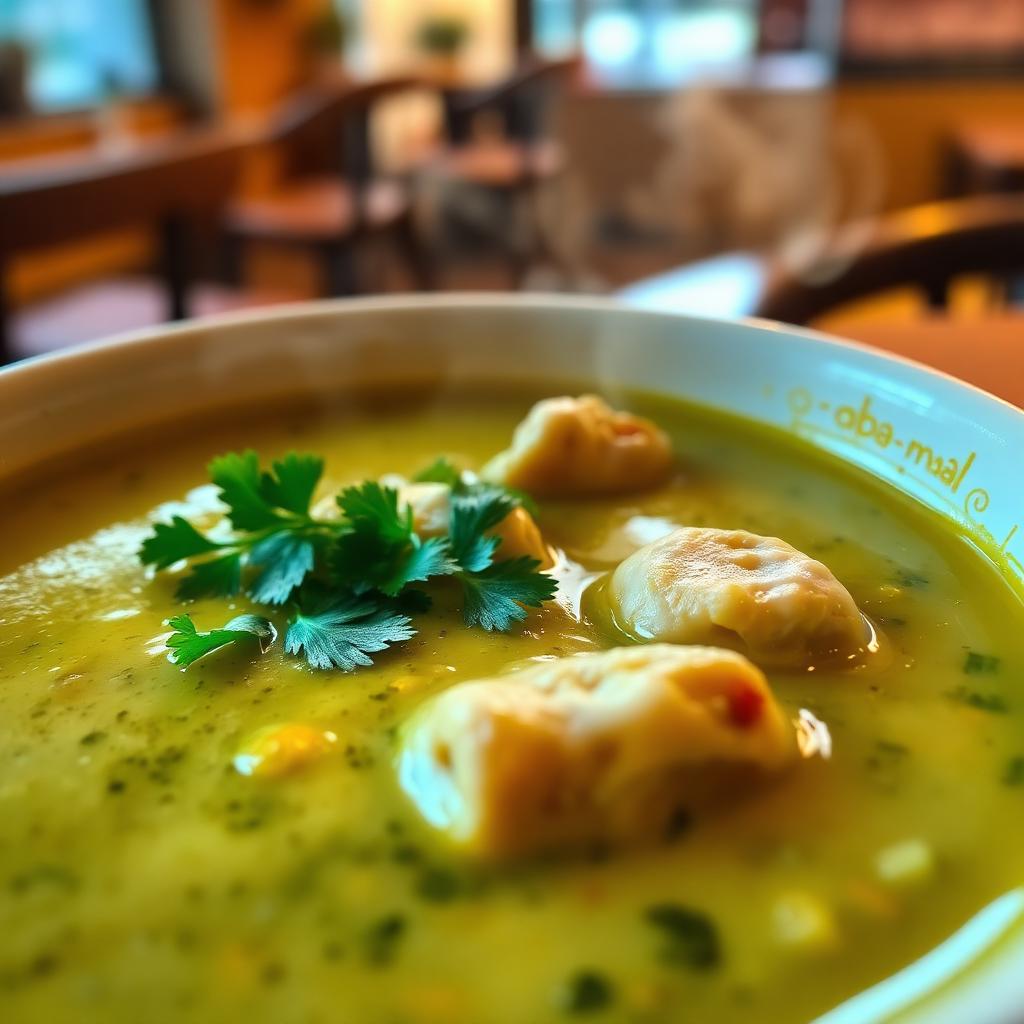 Green Chili Chicken Soup